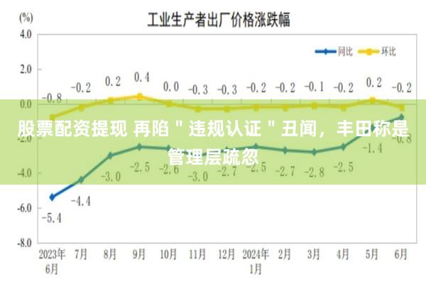 股票配资提现 再陷＂违规认证＂丑闻，丰田称是管理层疏忽