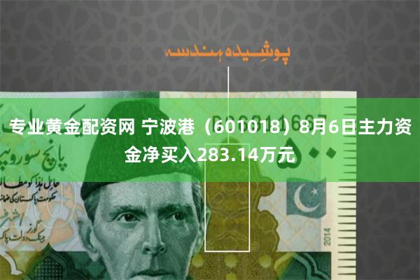 专业黄金配资网 宁波港（601018）8月6日主力资金净买入283.14万元